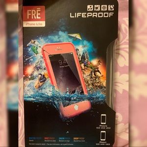 BNNBO Lifeproof iPhone 6/6s Case Pink &Lime Green.